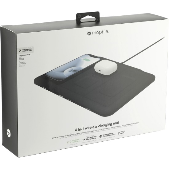mophie® 4-in-1 Wireless Charging Mat