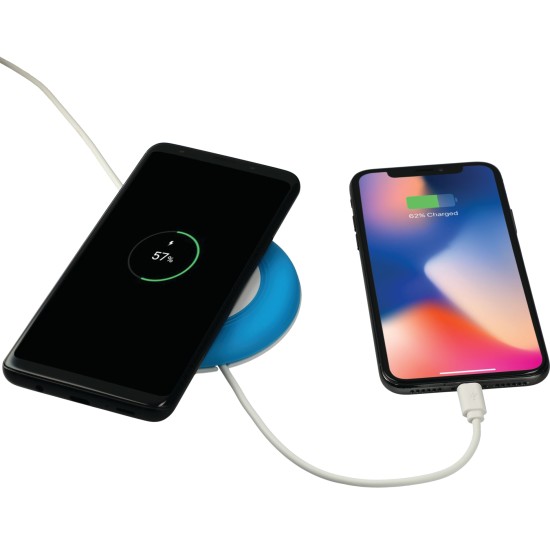 Nebula Wireless Charging Pad with Integrated Cable