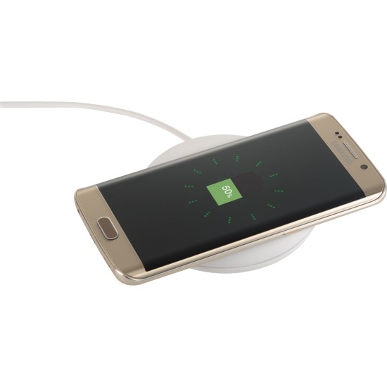 Nebula Wireless Charging Pad with Integrated Cable