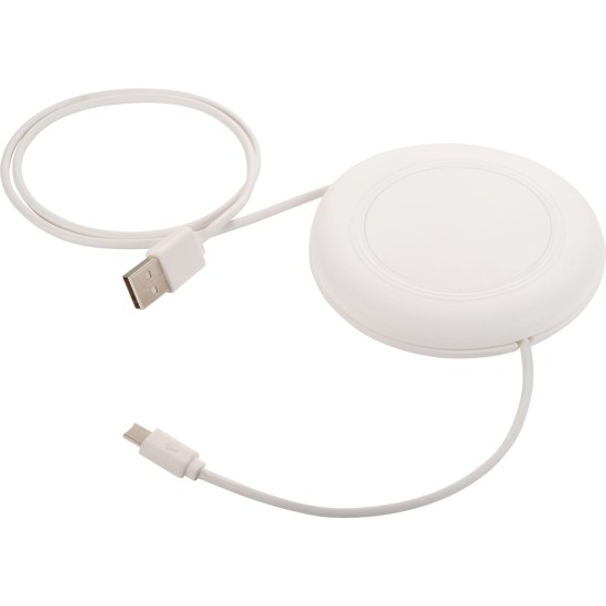 Nebula Wireless Charging Pad with Integrated Cable