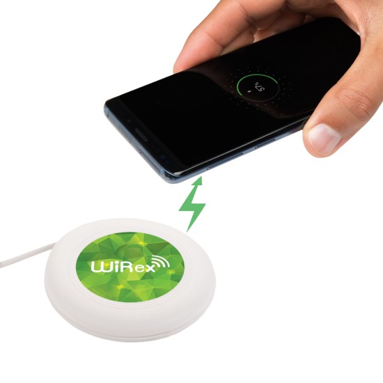 Nebula Wireless Charging Pad with Integrated Cable