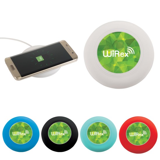 Nebula Wireless Charging Pad with Integrated Cable