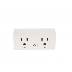 Double Outlet ETL Wifi Smart Plug