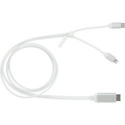 Zipper 3-in-1 Charging Cable