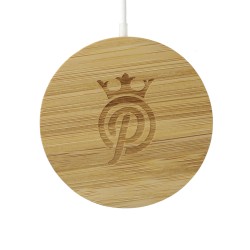 FSC Bamboo MagClick® Fast Wireless Charging Pad