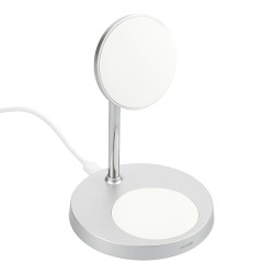 MagClick™ Dual Fast Wireless Charging Stand w/Base