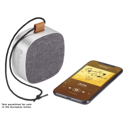 Tahoe Metal & Fabric Waterproof Bluetooth Speaker