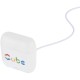 Color: White (WH) (Row Apparel) Essos True Wireless Auto Pair Earbuds w/Case