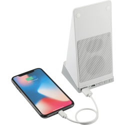 Weston Wireless Charging Power Bank Stand & Speaker