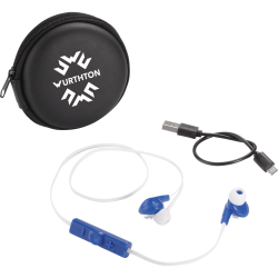 Sonic Bluetooth Earbuds and Carrying Case