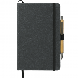 5.5" x 8.5" Recycled Leather JournalBook Bundle Se