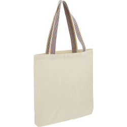Rainbow Recycled 6oz Cotton Convention Tote