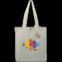 Repose 10oz Recycled Cotton Box Tote w/Snap