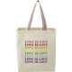 Rainbow Recycled 8oz Cotton Grocery Tote