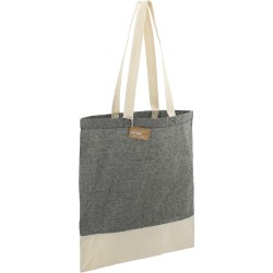 Split Recycled 5oz Cotton Twill Convention Tote