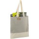 Split Recycled 5oz Cotton Twill Convention Tote