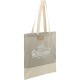 Split Recycled 5oz Cotton Twill Convention Tote