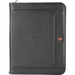 Wenger® Executive Leather Zippered Padfolio