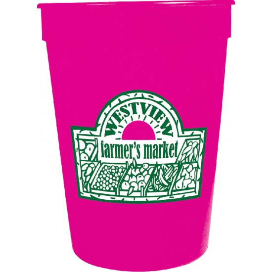 Solid 12oz Stadium Cup