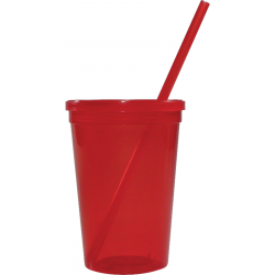 Jewel 16oz Tumbler w/ Lid & Straw