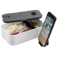 2 Compartment Bento Box with Phone Stand