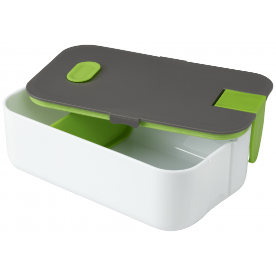 2 Compartment Bento Box with Phone Stand