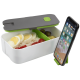 2 Compartment Bento Box with Phone Stand 2 Compartment Bento Box with Phone Stand