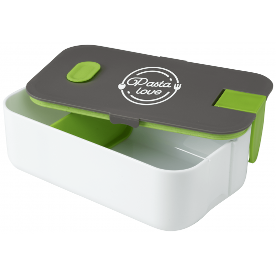 2 Compartment Bento Box with Phone Stand 2 Compartment Bento Box with Phone Stand