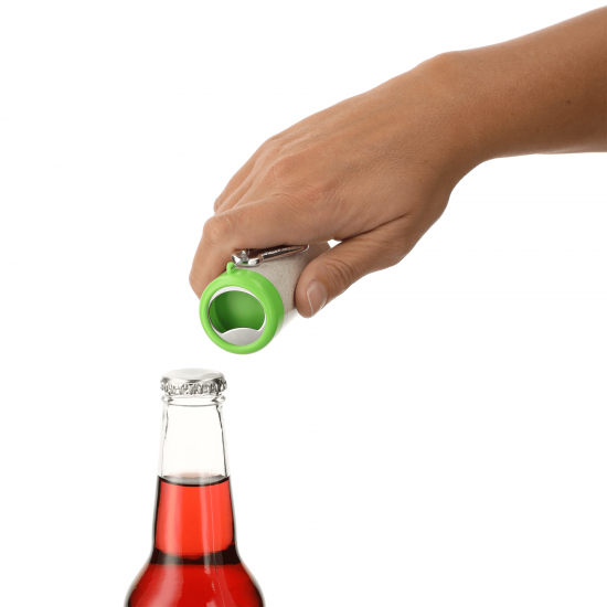 Reusable Straw in Bottle Opener Case