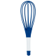 Color: Blue (BL) (Row Apparel) 2 in 1 Spatula Whisk