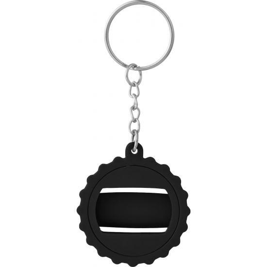 Beer Cap Keychain with Bottle Opener