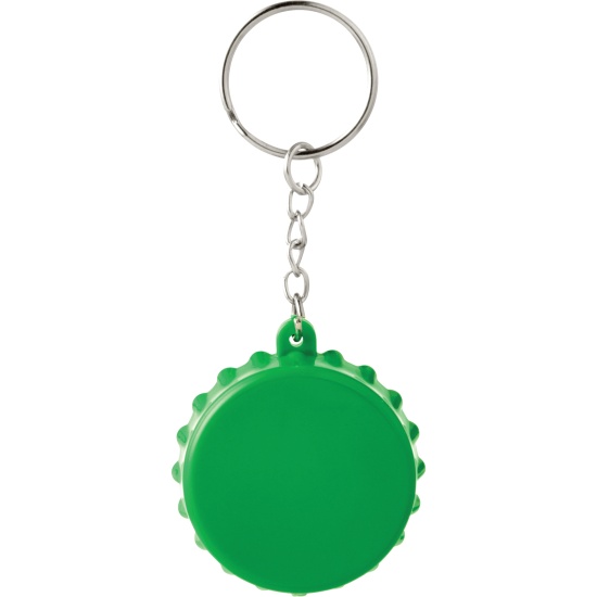 Beer Cap Keychain with Bottle Opener