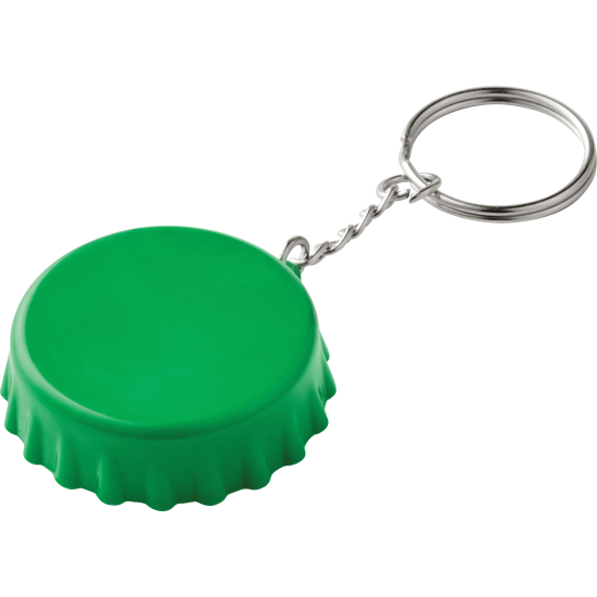 Beer Cap Keychain with Bottle Opener