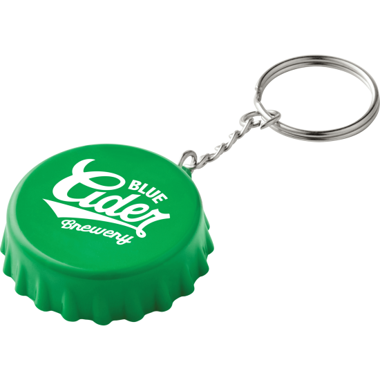 Beer Cap Keychain with Bottle Opener Beer Cap Keychain with Bottle Opener