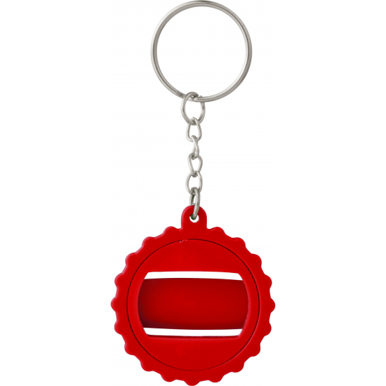 Beer Cap Keychain with Bottle Opener