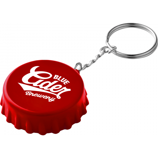 Beer Cap Keychain with Bottle Opener Beer Cap Keychain with Bottle Opener