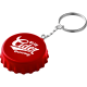 Color: Red (RD) (Row Apparel) Beer Cap Keychain with Bottle Opener