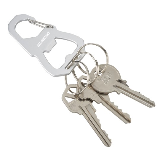 Keyrings Carabiner with Bottle Opener