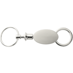 Oval Valet Key Ring