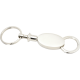 Oval Valet Key Ring