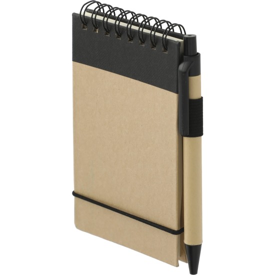 5" x 4" Recycled Spiral Jotter with Pen