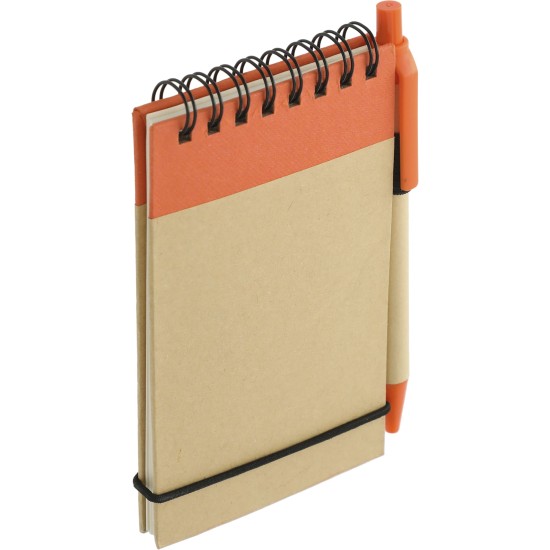 5" x 4" Recycled Spiral Jotter with Pen