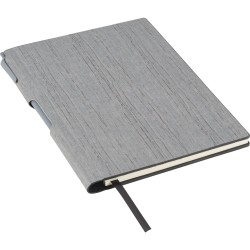 6" x 8.5" Bari Notebook with Pen
