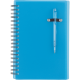 5" x 7" Chronicle Spiral Notebook w/Pen