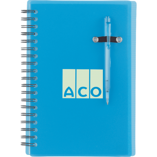5" x 7" Chronicle Spiral Notebook w/Pen 5" x 7" Chronicle Spiral Notebook w/Pen