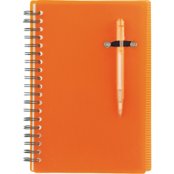 5" x 7" Chronicle Spiral Notebook w/Pen