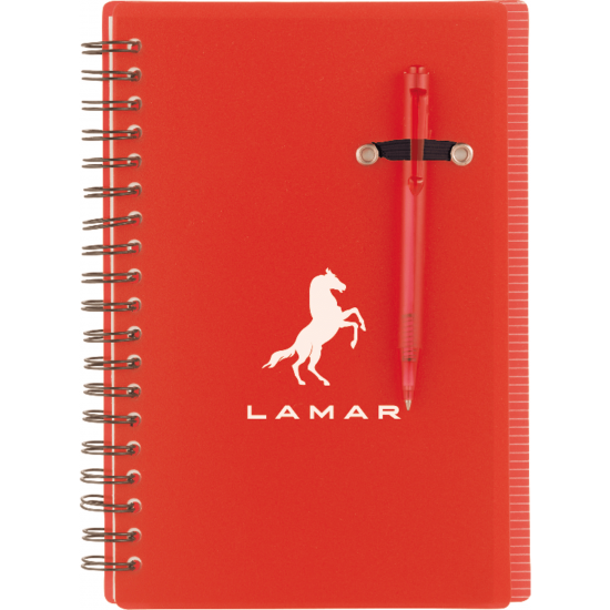 5" x 7" Chronicle Spiral Notebook w/Pen 5" x 7" Chronicle Spiral Notebook w/Pen