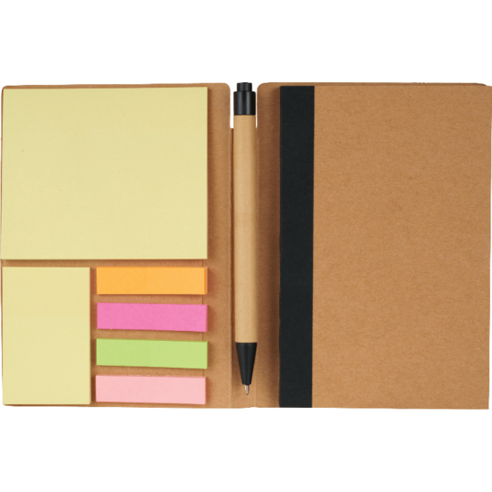 4" x 5.5" Stretch Notebook with Pen