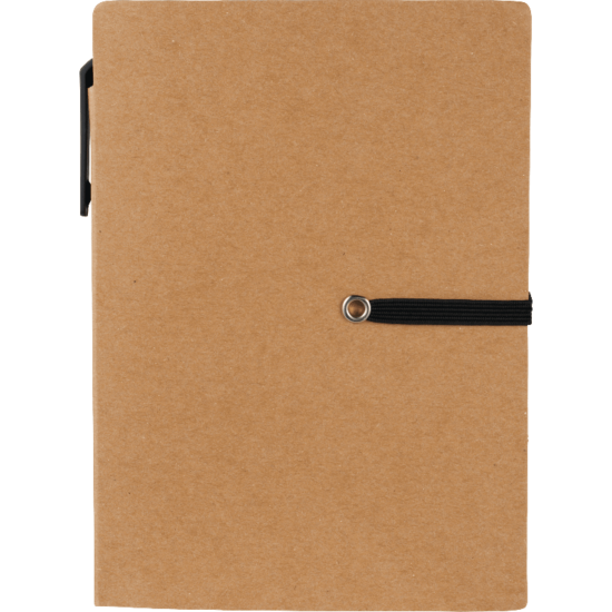 4" x 5.5" Stretch Notebook with Pen