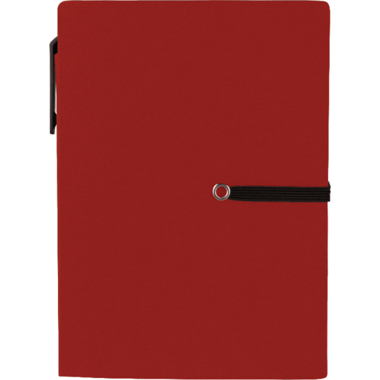 4" x 5.5" Stretch Notebook with Pen